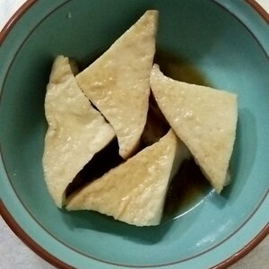 厚揚げの煮付け